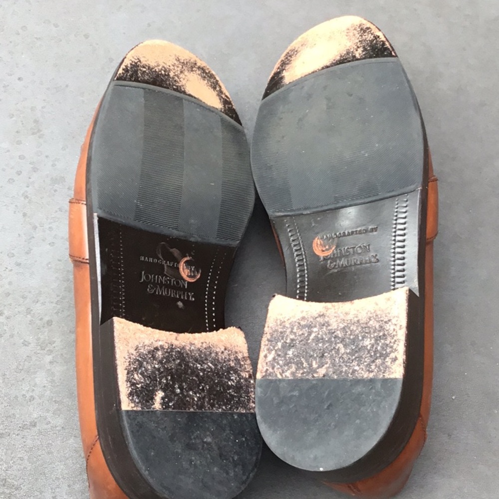 Johnston and Murphy handcrafted slip on size7.5 - Picture 7 of 8